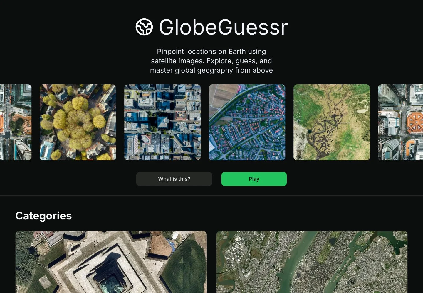 GlobeGuessr — public game interface or activity-selection entry for globeguessr