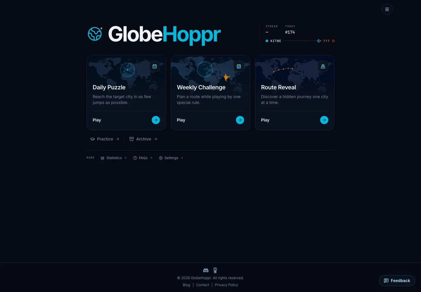 GlobeHoppr — public game interface or activity-selection entry for globehoppr