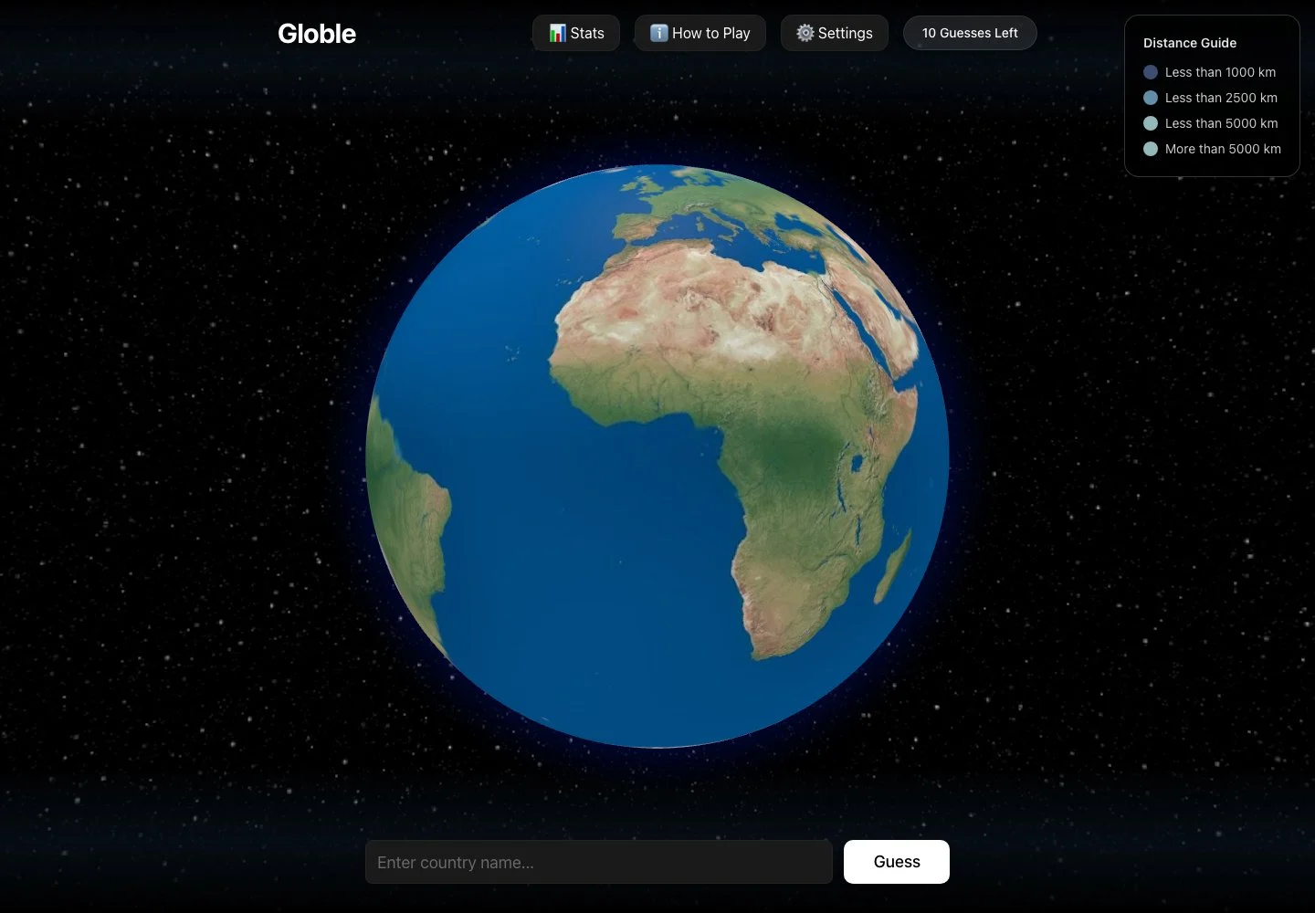 Globle (geo-global-game) — public game interface or activity-selection entry for globle (geo-global-game)