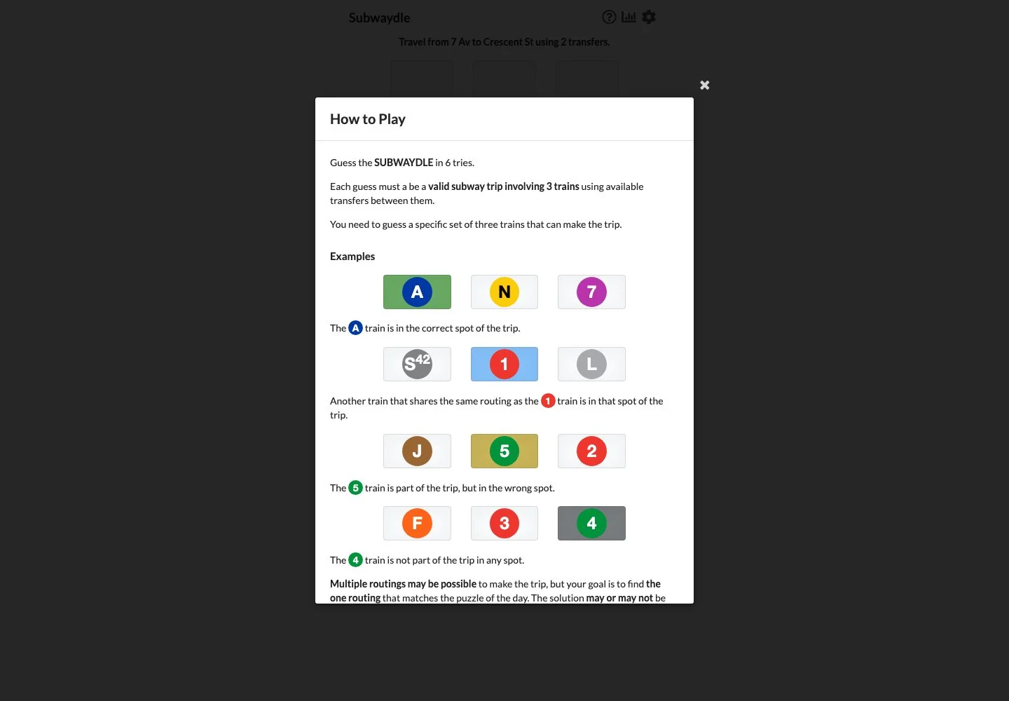 Subwaydle — public game interface or activity-selection entry for subwaydle