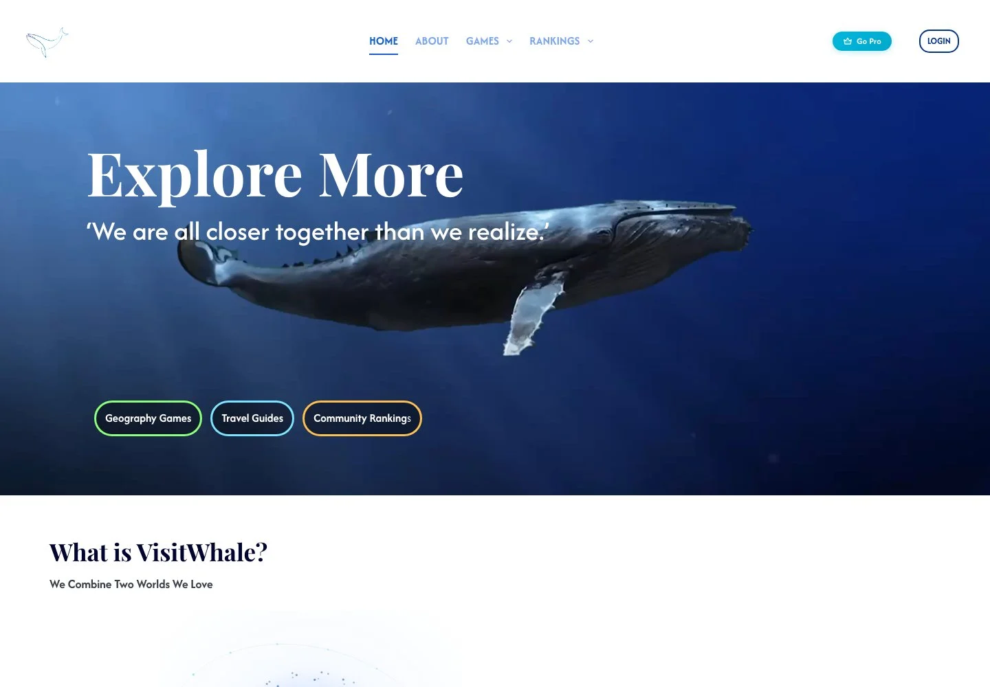 VisitWhale Games — public game interface or activity-selection entry for visitwhale games